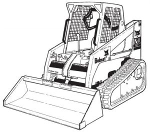 Bobcat T200 Compact Track Loader Hydraulic & Electrical Schematic