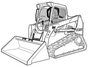 Bobcat T630 Compact Track Loader Hydraulic & Electrical Schematic