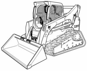 Bobcat T750 Compact Track Loader Hydraulic & Electrical Schematic