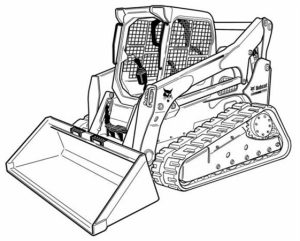 Bobcat T770 Compact Track Loader Hydraulic & Electrical Schematic