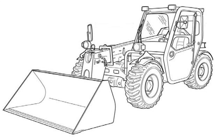 Bobcat V417 VersaHandler Hydraulic & Electrical Schematic