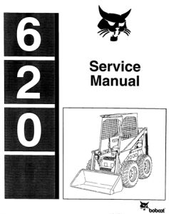 Bobcat 620 Skid Steer Loader Service Repair Manual