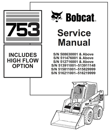 Bobcat 753 Skid Steer Loader (Includes High Flow Option)