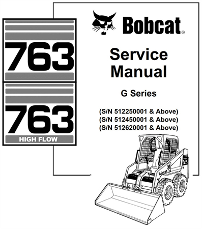 Bobcat 763, 763 High Flow Skid Steer Loader (G Series)