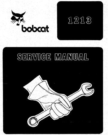 Bobcat 1213 Feller Buncher Service Repair Manual