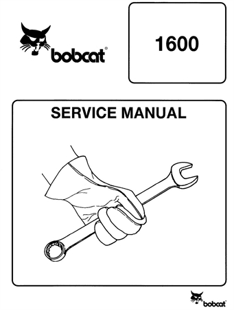 Bobcat 1600 Wheel Loader Service Repair Manual