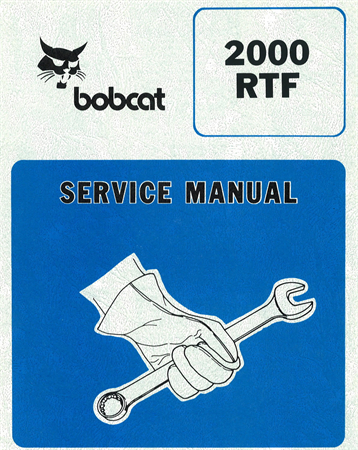 Bobcat 2000 RTF Rough Terrain Forklift Service Repair Manual