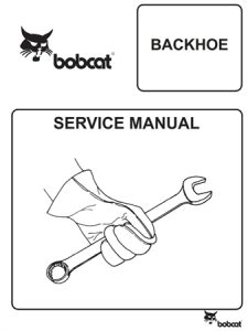 Bobcat Backhoe Service Repair Manual