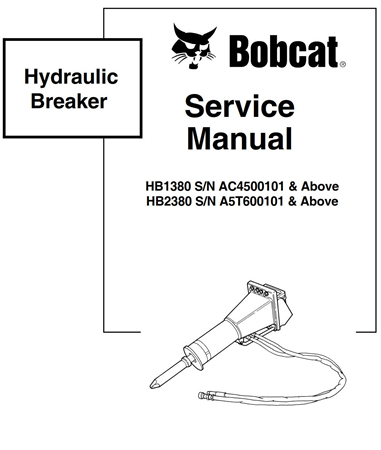 Bobcat HB Series Hydraulic Breaker HB1380, HB2380