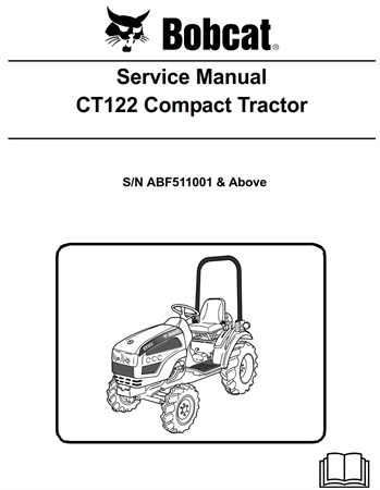 Bobcat CT122 Compact Tractor Service Repair Manual