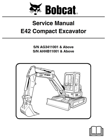 Bobcat E42 Compact Excavator Service Repair Manual