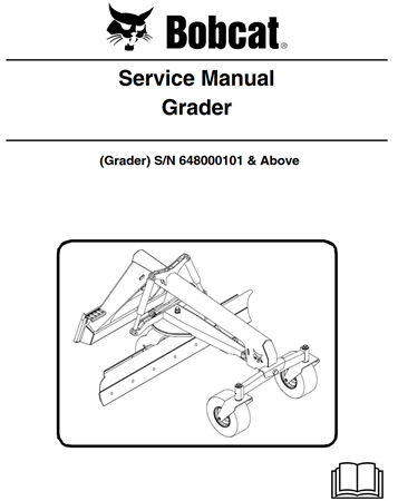 Bobcat Grader Service Repair Manual