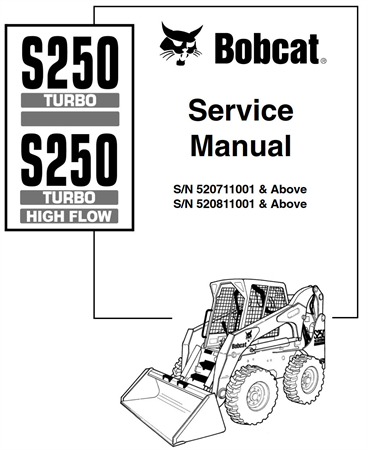 Bobcat S250 Turbo, S250 Turbo High Flow Skid-Steer Loader