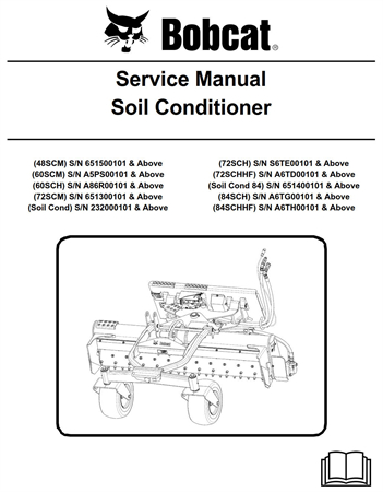 Bobcat Soil Conditioner Service Repair Manual