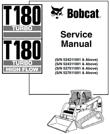 Bobcat T180 Turbo, T180 Turbo High Flow Compact Track Loader