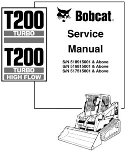 Bobcat T200 Turbo, T200 Turbo High Flow Compact Track Loader