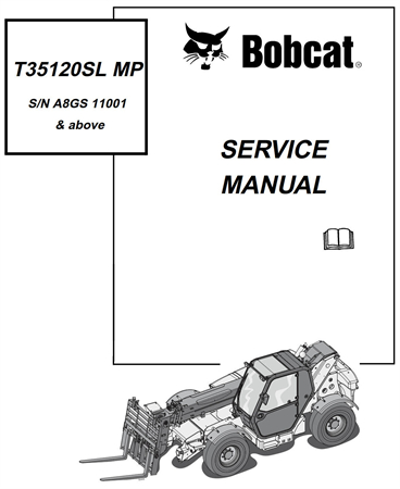 Bobcat T35120SL MP Telescopic Handler Service Repair Manual