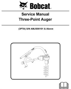 Bobcat Three-Point Auger Service Repair Manual