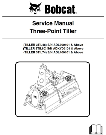 Bobcat Three-Point Tiller Service Repair Manual