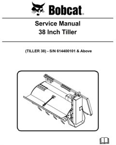 Bobcat 38 Inch Tiller Service Repair Manual