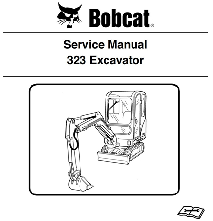 Bobcat 323 Compact Excavator Service Repair Manual