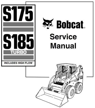 Bobcat S175, S185 Turbo (Includes High Flow) Skid-Steer Loader