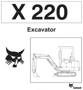 Bobcat X220 Excavator