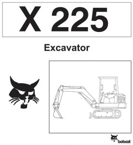 Bobcat X225 Excavator