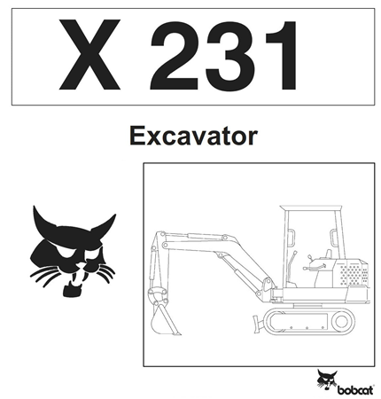 Bobcat X231 Excavator