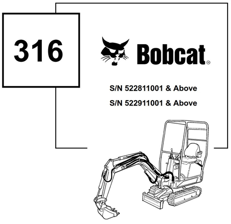 Bobcat 316 Hydraulic Excavator