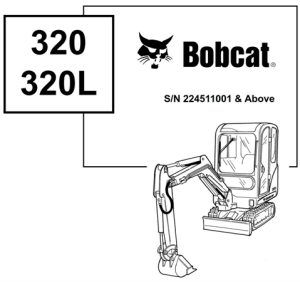 Bobcat 320, 320L Compact Excavator