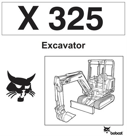 Bobcat X325 Excavator