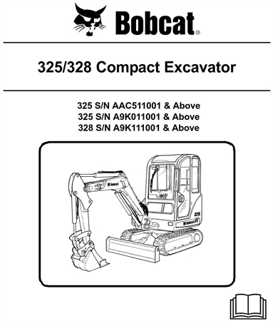 Bobcat 325, 328 Compact Excavator