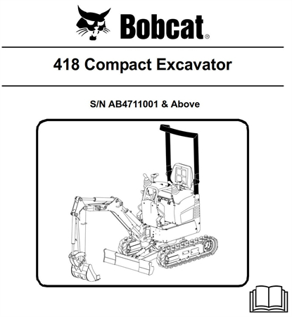 Bobcat 418 Compact Excavator