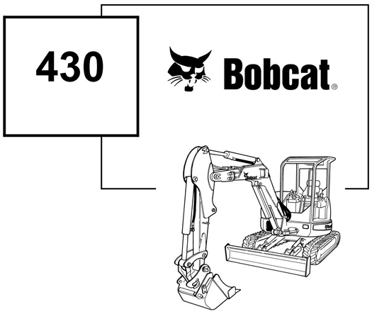 Bobcat 430 Compact Excavator