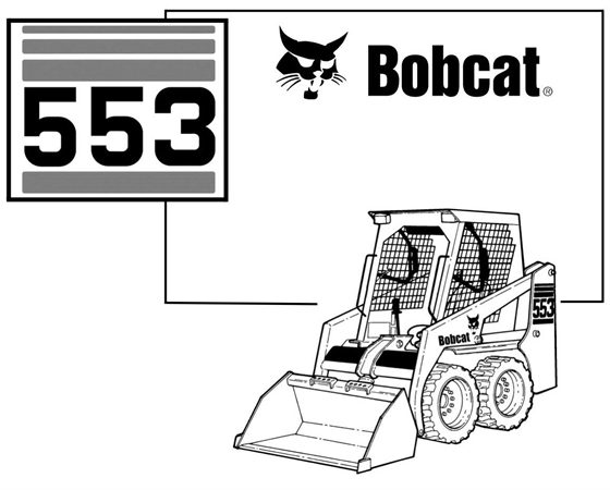 Bobcat 553 Skid Steer Loader