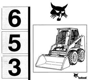 Bobcat 653 Skid Steer Loader