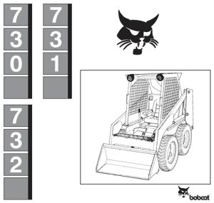 Bobcat 730, 731, 732 Skid Steer Loader