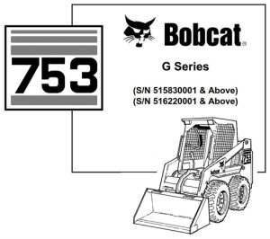 Bobcat 753 Skid Steer Loader (G Series)