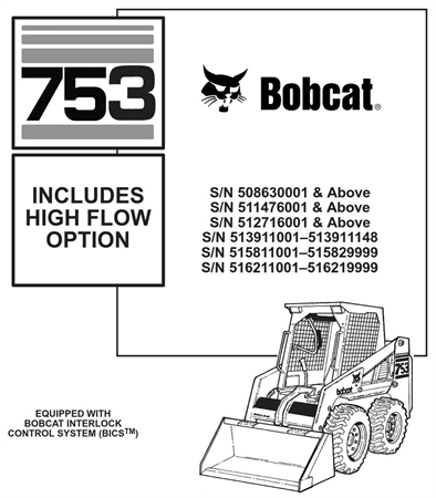 Bobcat 753 Skid Steer Loader (Includes High Flow Option)