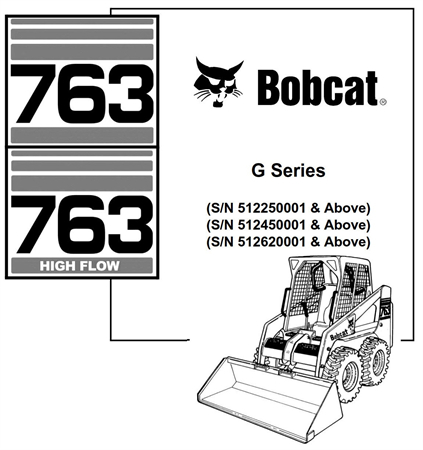 Bobcat 763, 763 High Flow Skid Steer Loader (G Series)