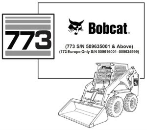 Bobcat 773 Skid Steer Loader