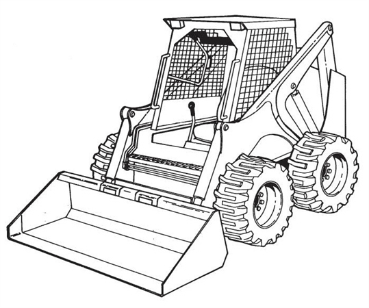 Bobcat 873 Skid Steer Loader