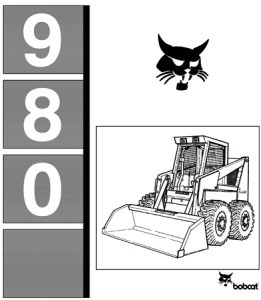 Bobcat 980 Skid Steer Loader