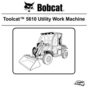 Bobcat Toolcat 5610 Utility Work Machine