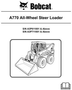 Bobcat A770 All-Wheel Steer Loader