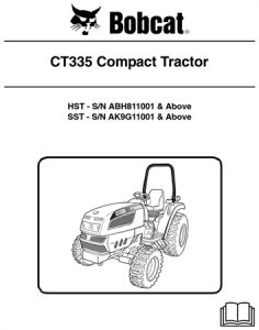 Bobcat CT335 Compact Tractor