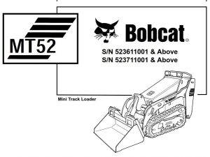 Bobcat MT52 Mini Track Loader