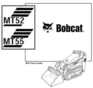 Bobcat MT52, MT55 Mini Track Loader