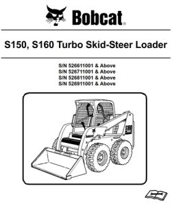 Bobcat S150, S160 Turbo Skid-Steer Loader